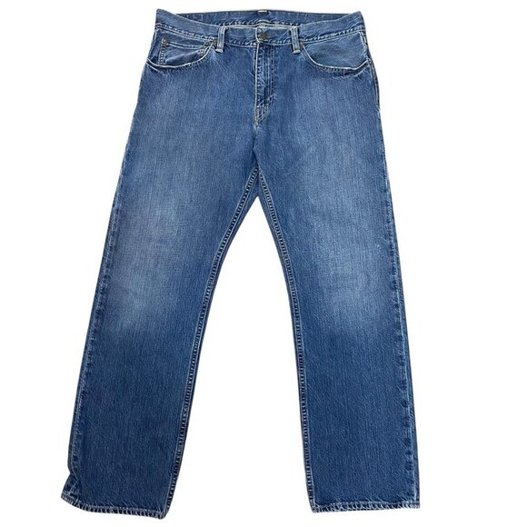 Polo Ralph Lauren Classic 867 Jeans Size 34x30 Leather Tag Small Spot on Leg - Picture 1 of 10
